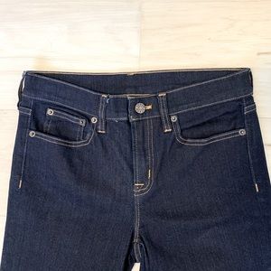 J. Crew High Rise Skinny Dark Denim